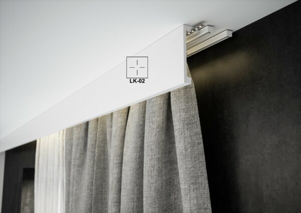 Maskownica karniszowa LK-02 15cm Creativa