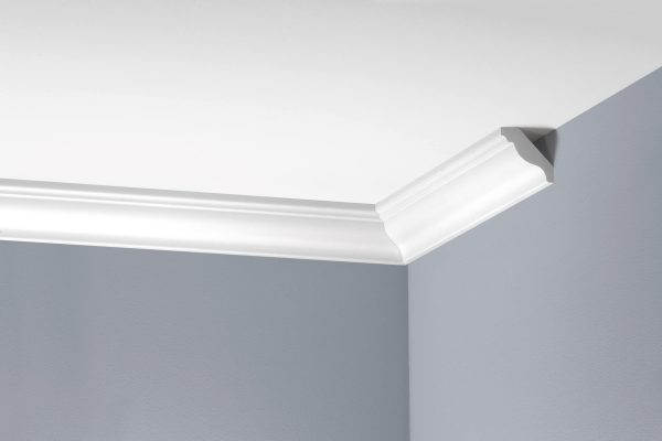 Listwa gzymsowa gładka LGG-24F 235cm 4cm x 4cm Creativa FLEX