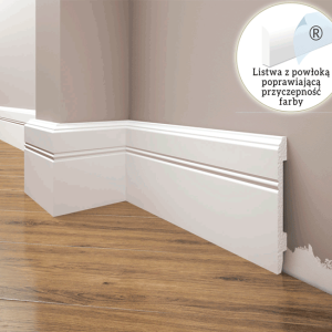 Listwa przypodłogowa LPC-18 244cm Creativa 10,7cm